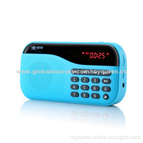 Portable Speaker, LED Digital Display, FM RadioNew